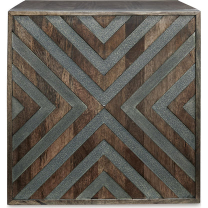 Dreggan End Table - Brown