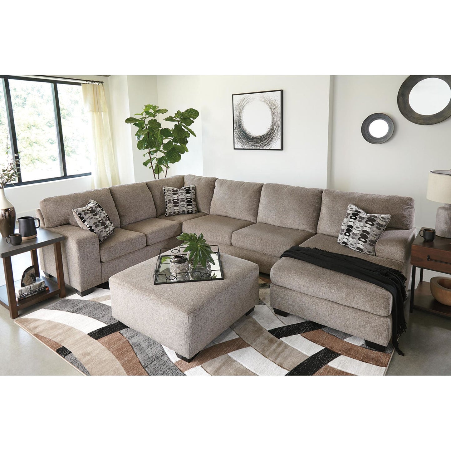 Ballinasloe Oversized Accent Ottoman