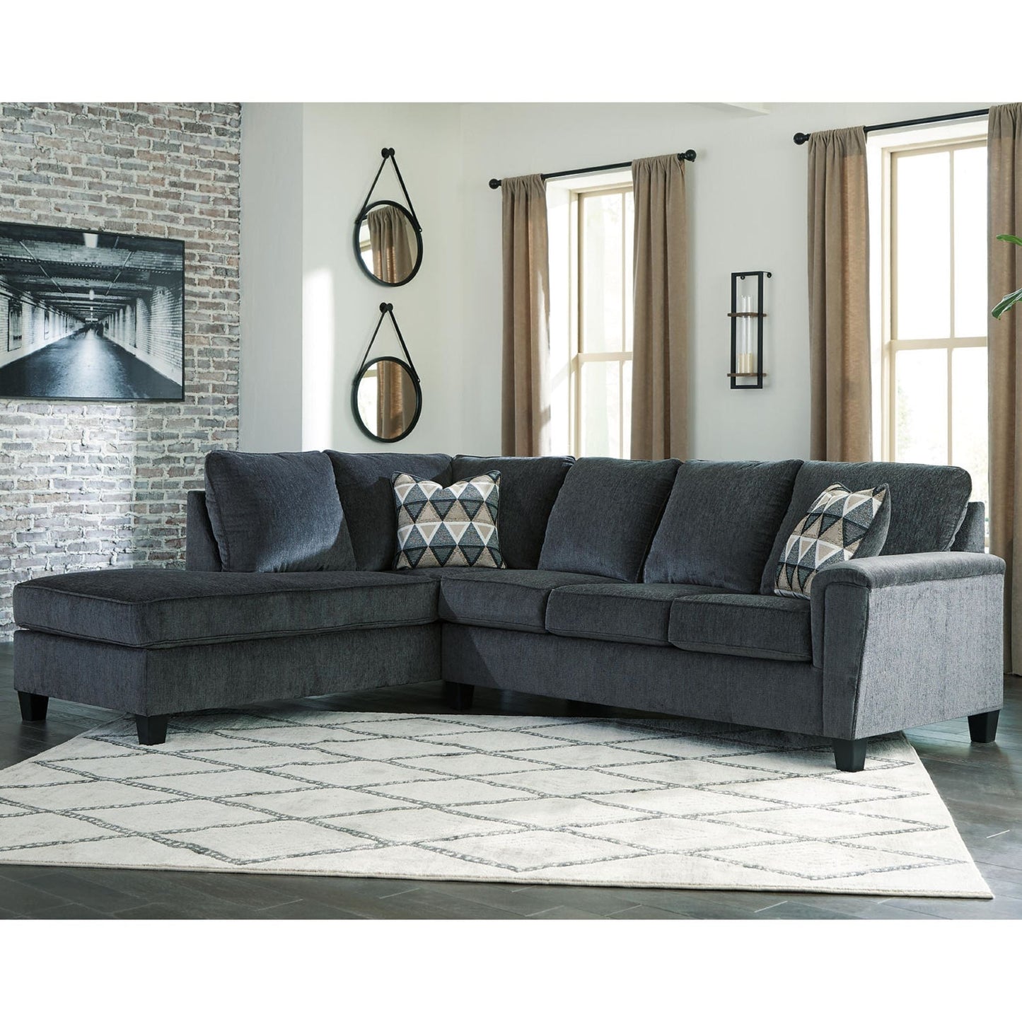 Abinger 2 Piece Sleeper Sectional with Chaise