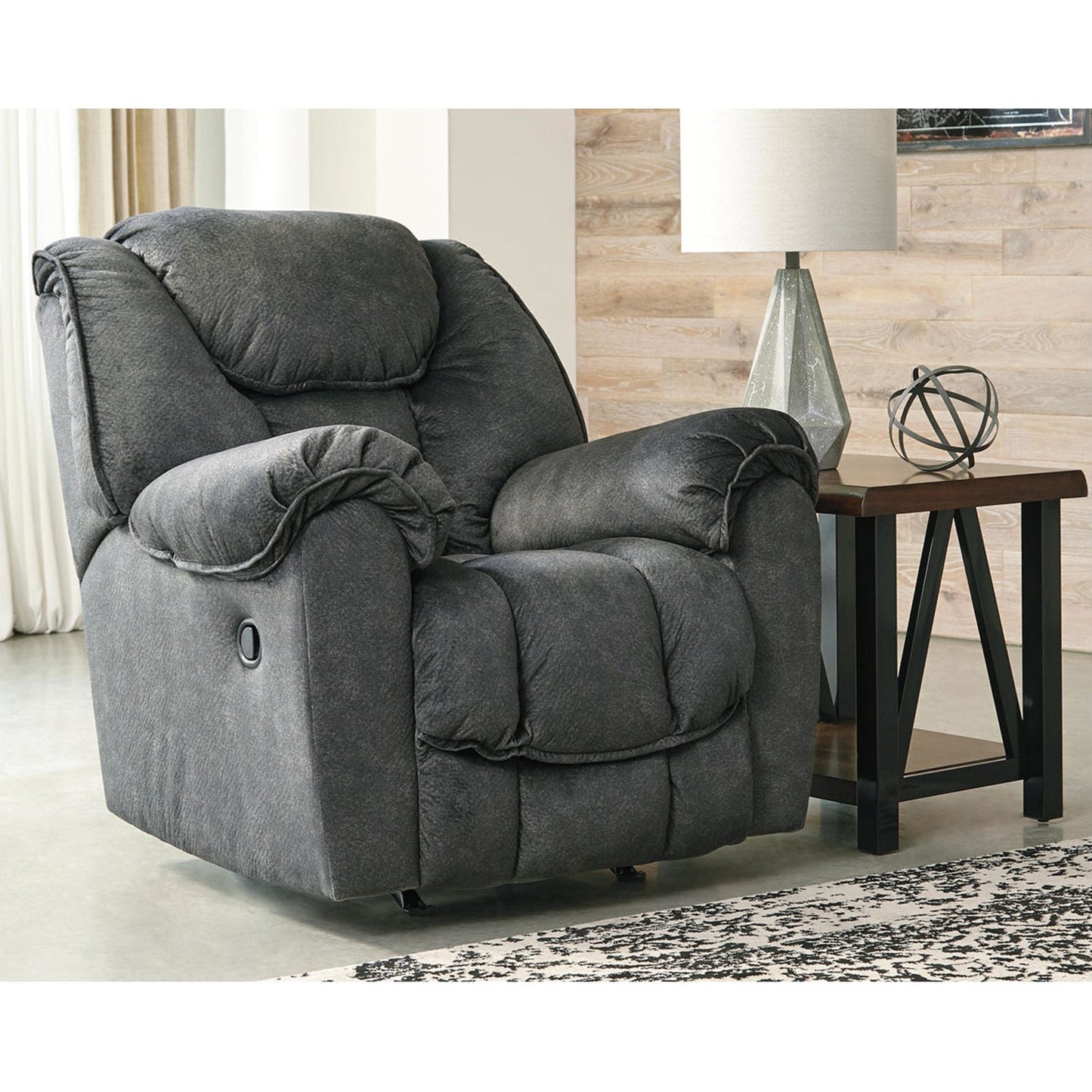 Capehorn Rocker Recliner - Granite
