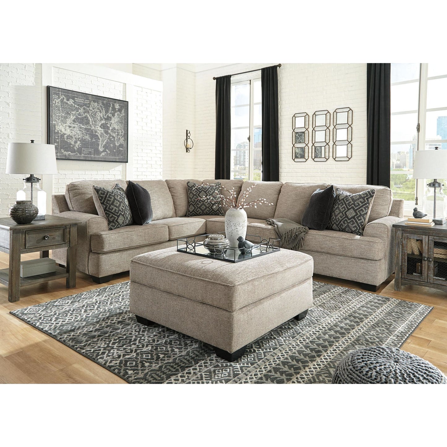 Bovarian 3 Piece Sectional