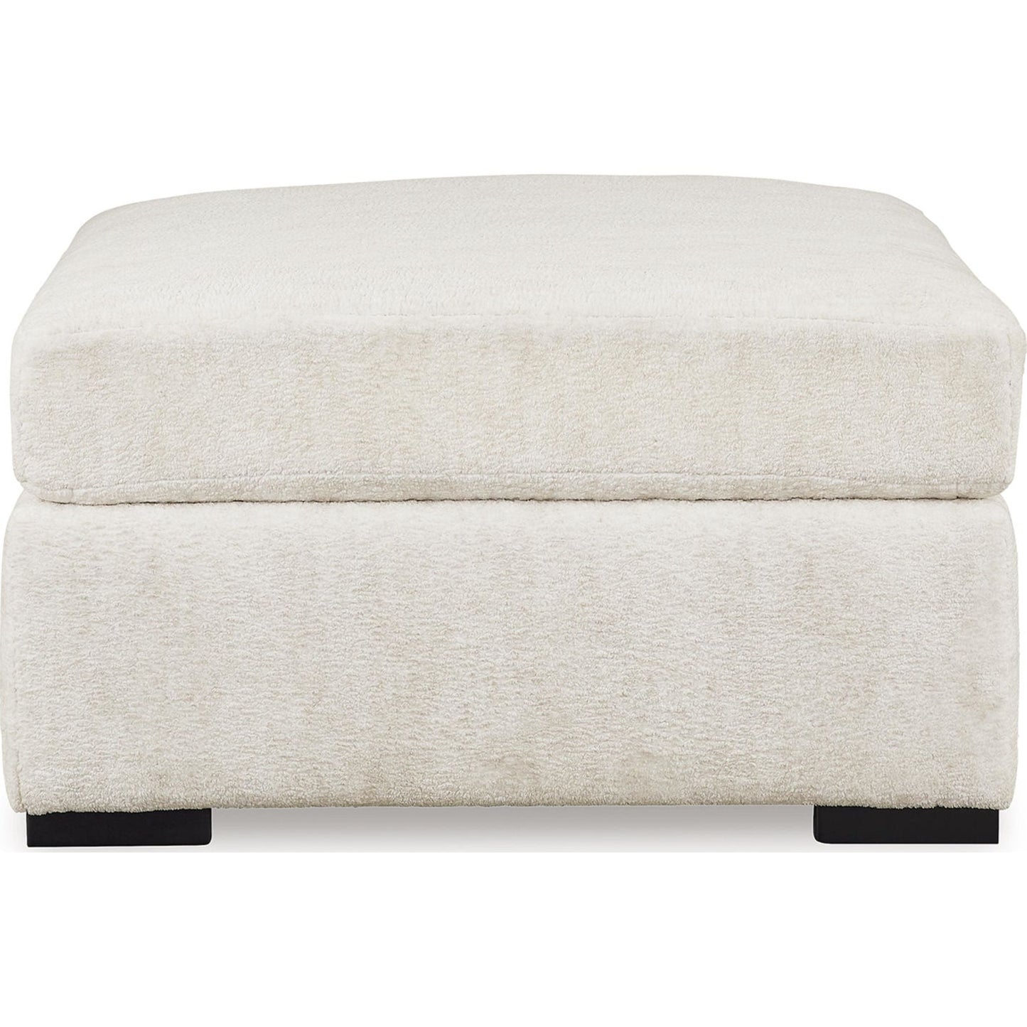 Chessington Oversized Accent Ottoman - Ivory