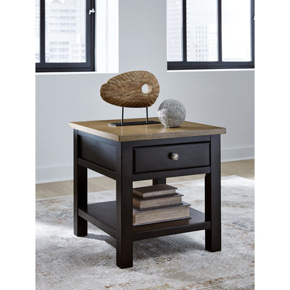 Drazmine End Table - Brown