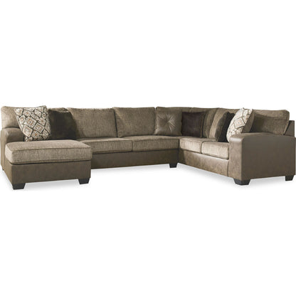 Abalone 3 Piece Sectional with Chaise