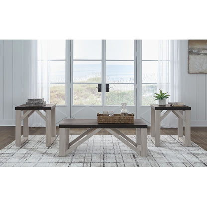 Dorrinson 3 Pack Tables - Antique White