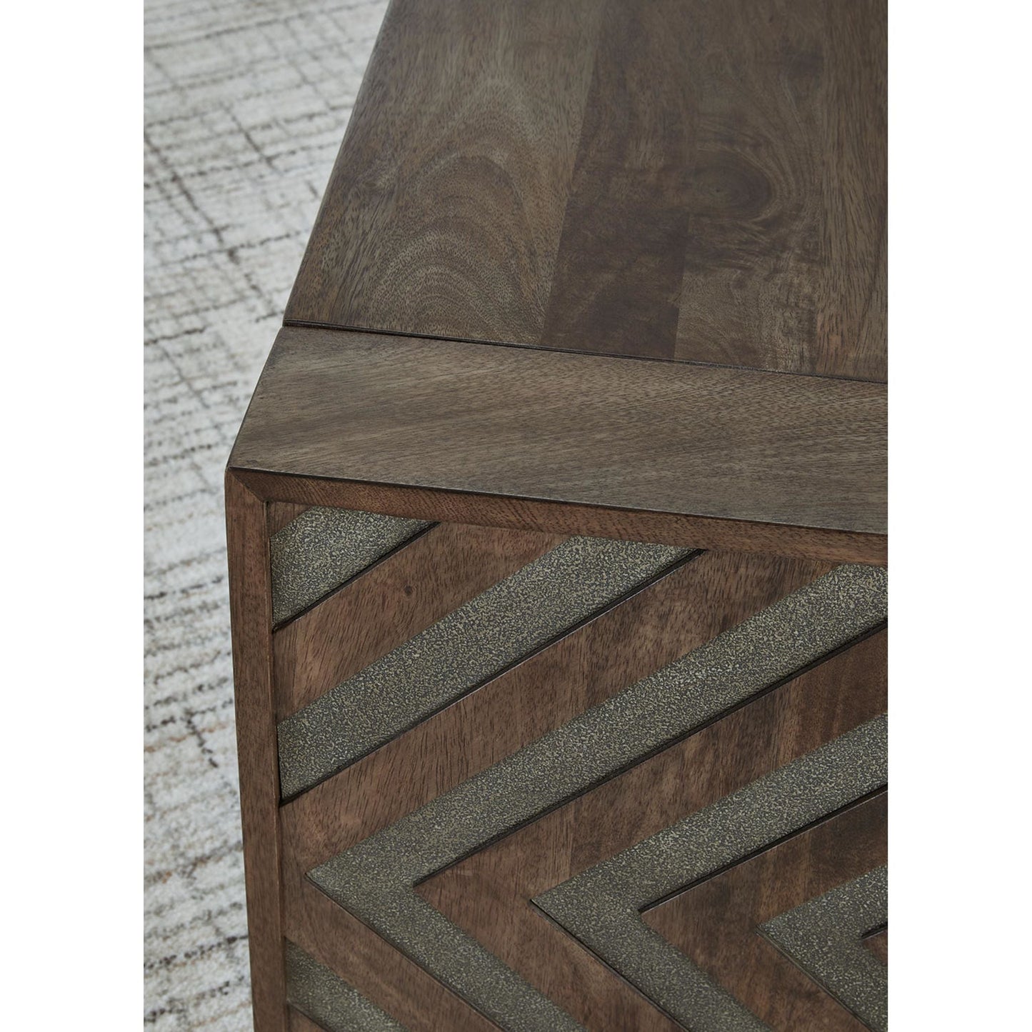 Dreggan Coffee Table - Brown