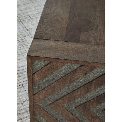 Dreggan Coffee Table - Brown