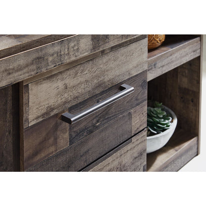 Derekson 4 Piece Entertainment Unit - Multi Gray