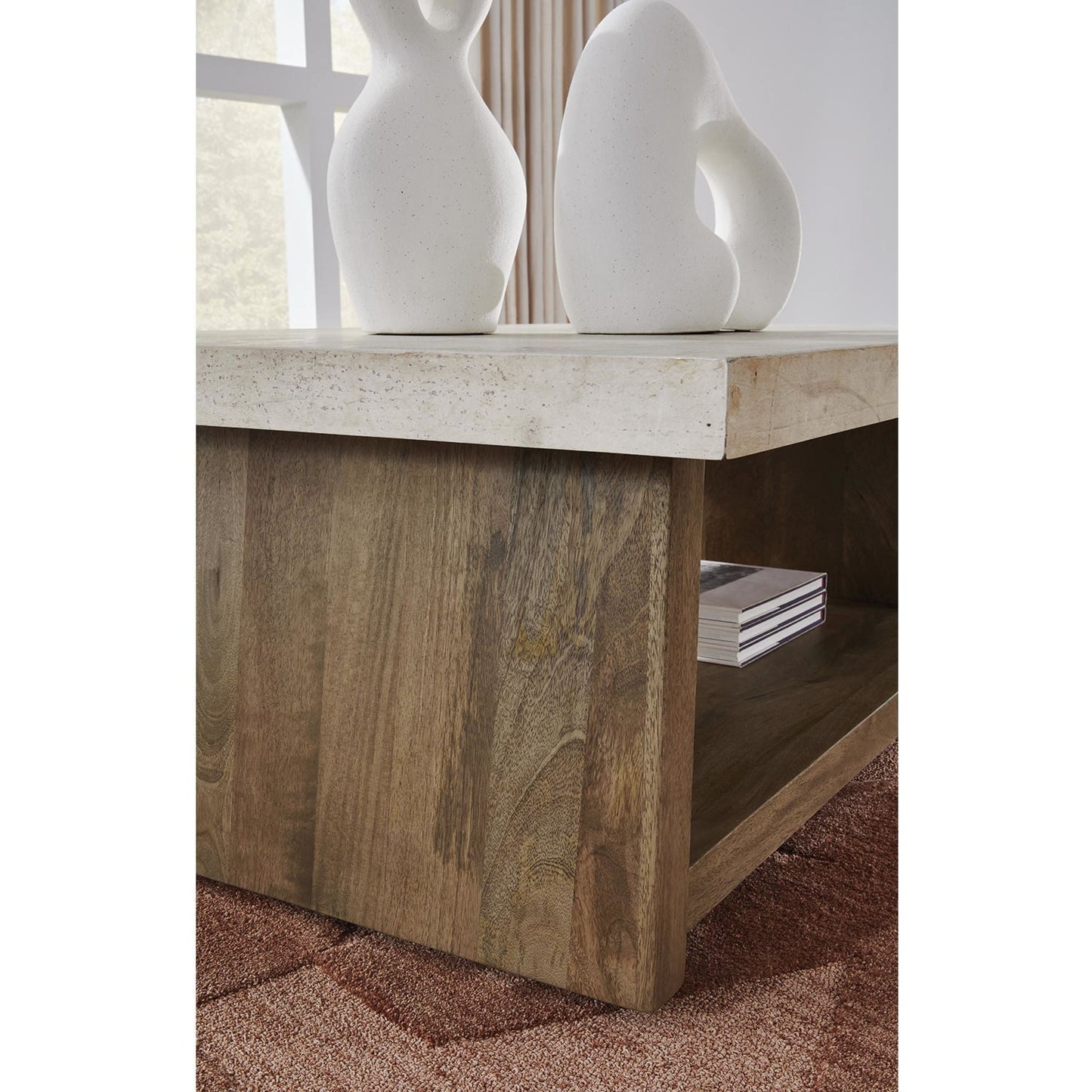 Brendalhouse Coffee Table - Light Brown