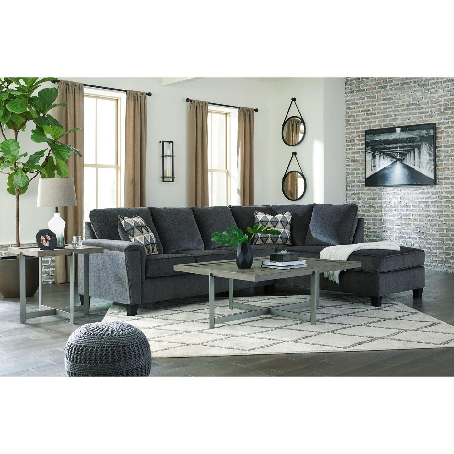 Abinger 2 Piece Sleeper Sectional with Chaise