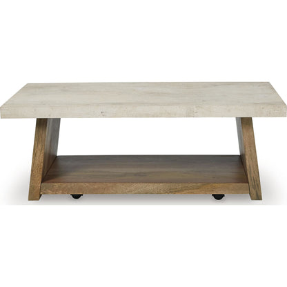 Brendalhouse Coffee Table - Light Brown