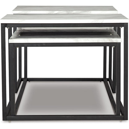 Donnesta 3 Pack Tables - White