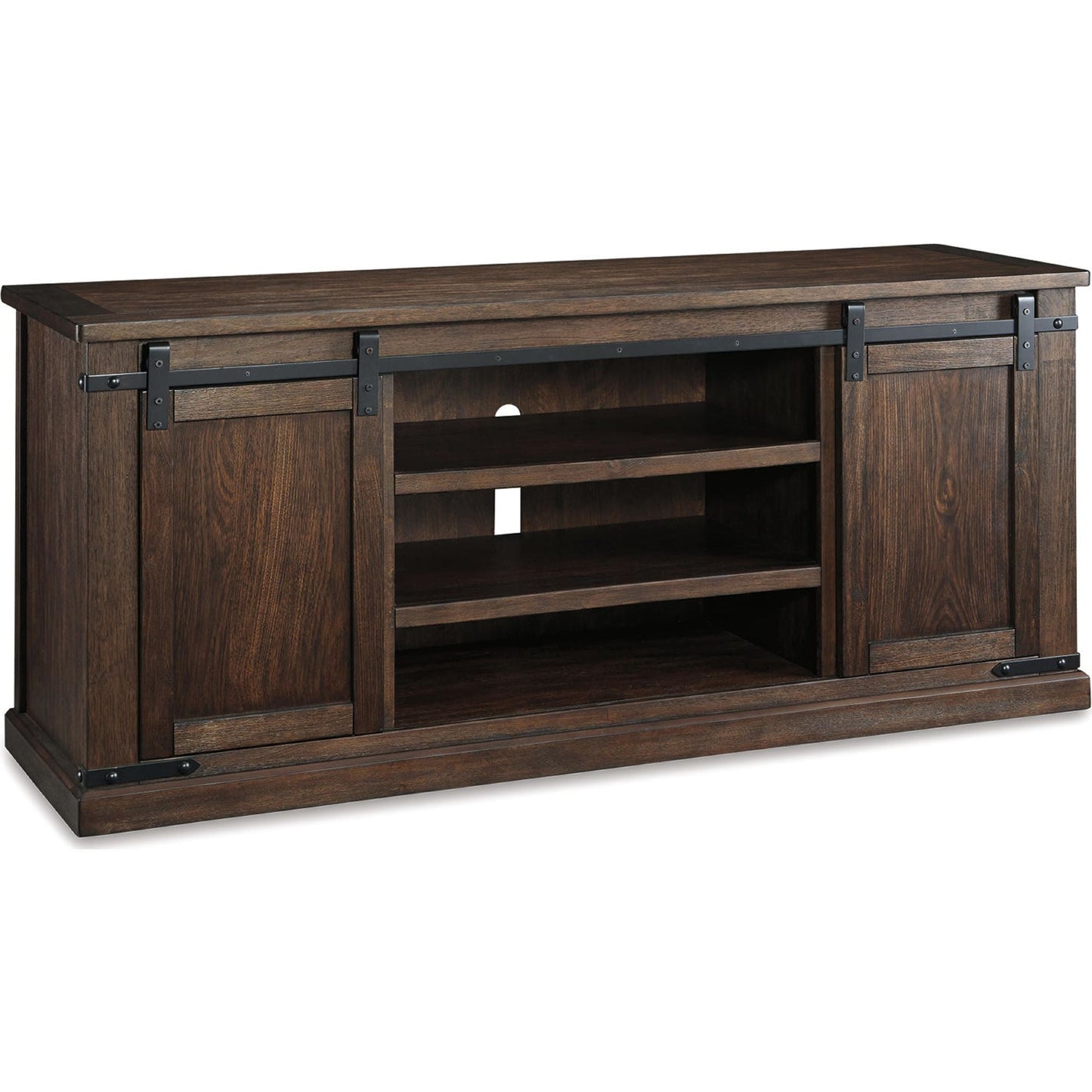 Budmore TV Stand - Rustic Brown