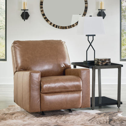 Bolsena Rocker Recliner - Caramel