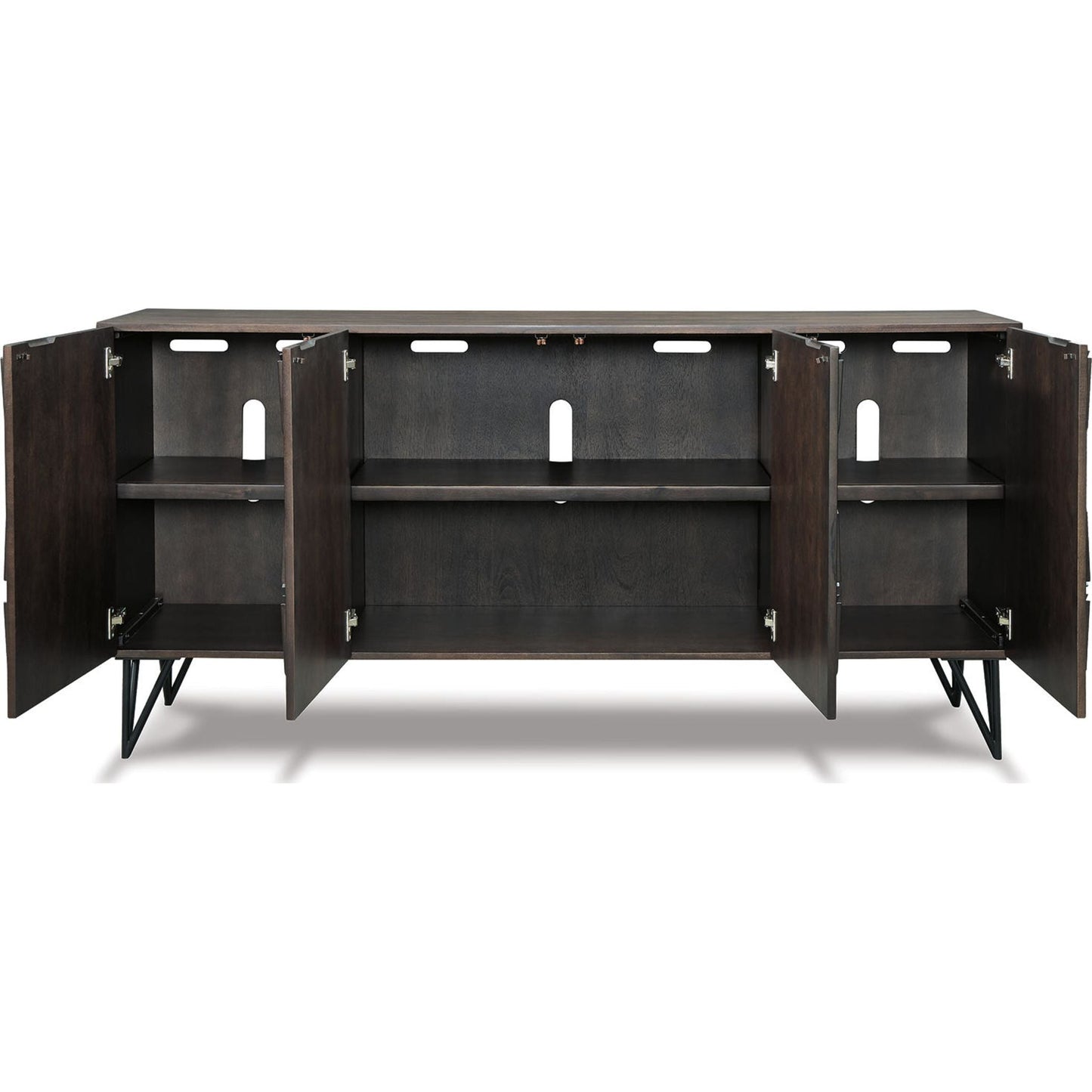 Chasinfield TV Stand - Dark Brown