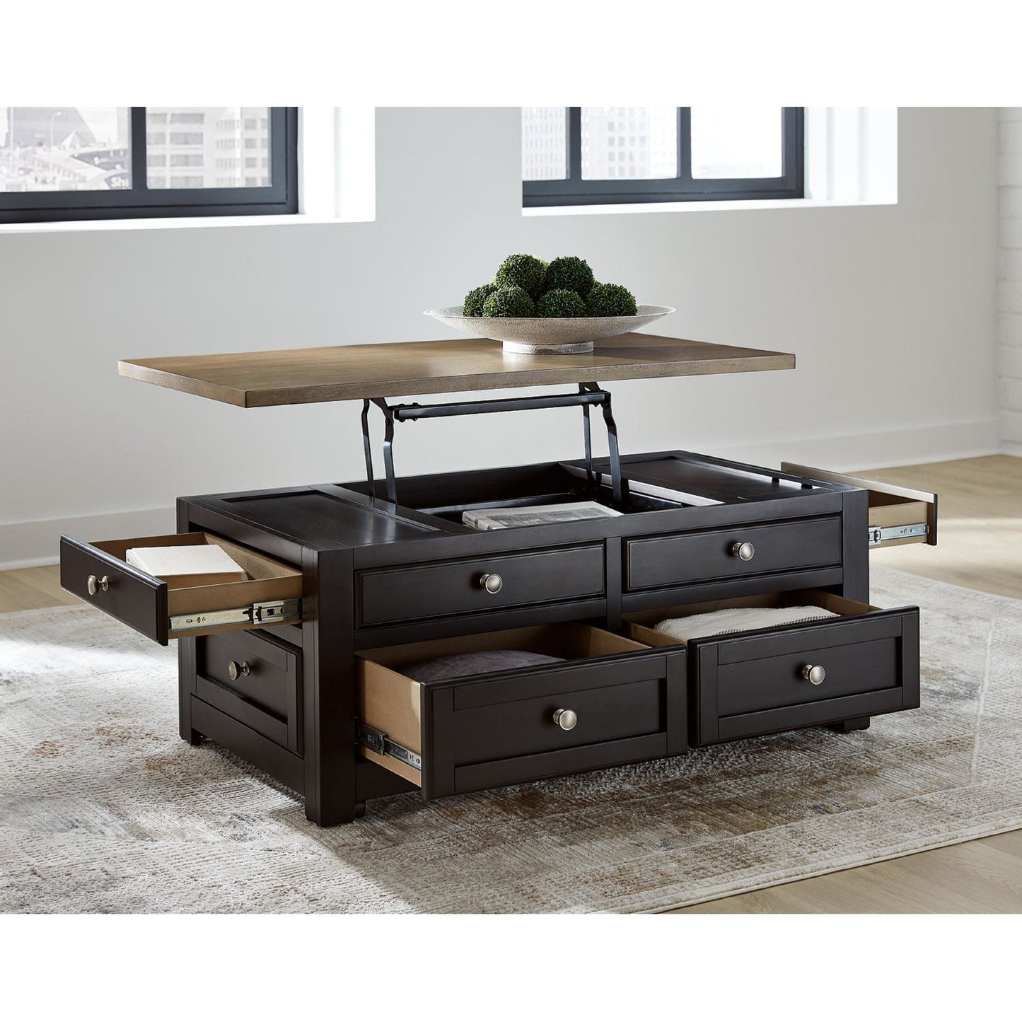 Drazmine Coffee Table - Brown