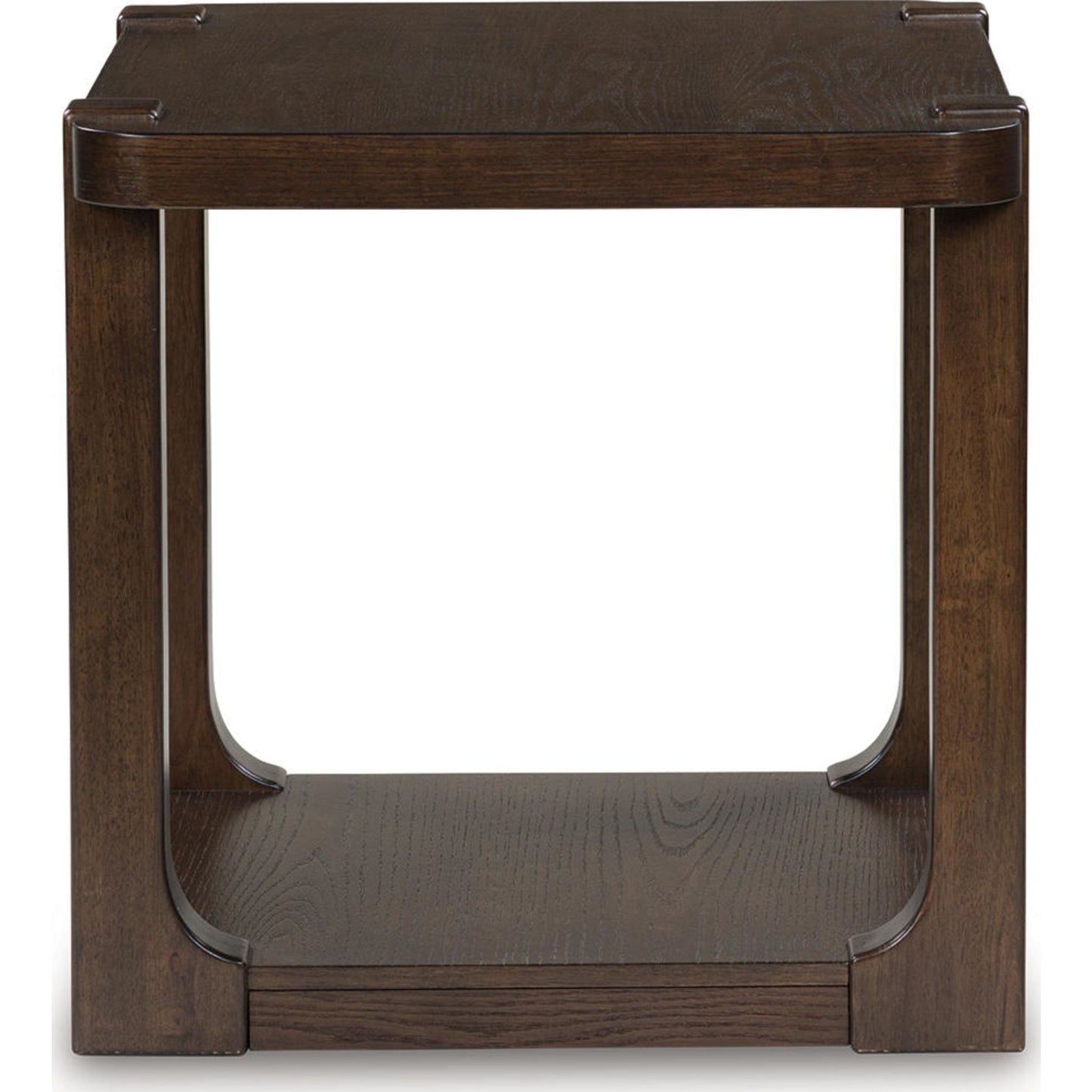 Breckington End Table - Dark Brown