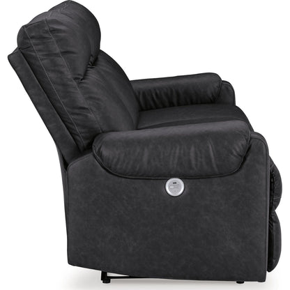 Axtellton Power Reclining Sofa - Carbon