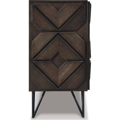 Chasinfield TV Stand - Dark Brown