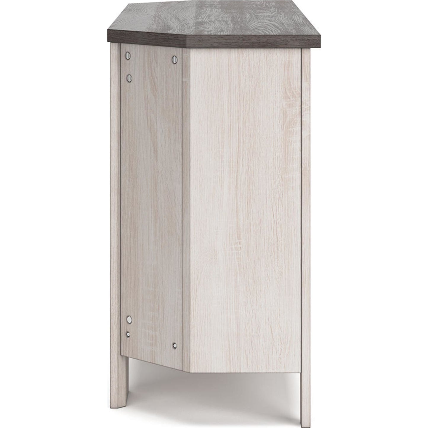 Dorrinson Corner TV Stand - Two-tone