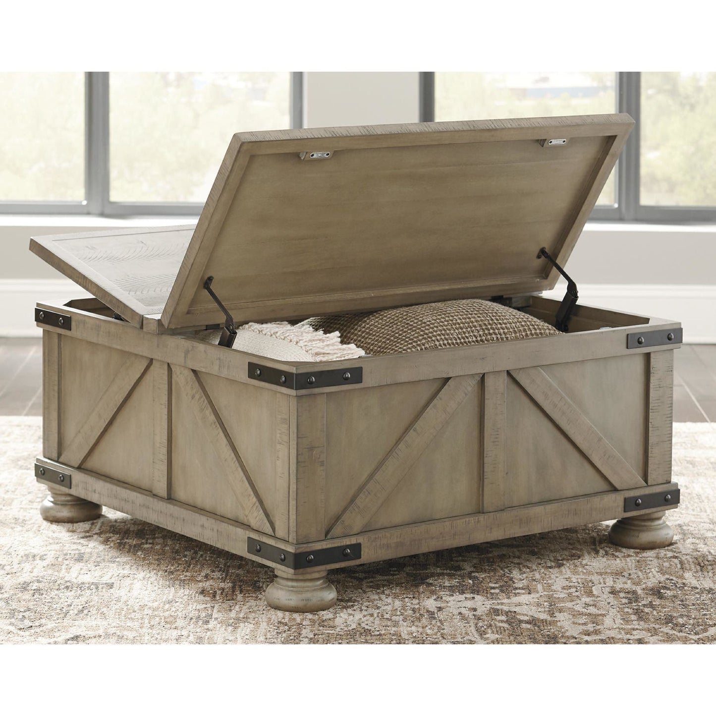 Aldwin Coffee Table - Gray