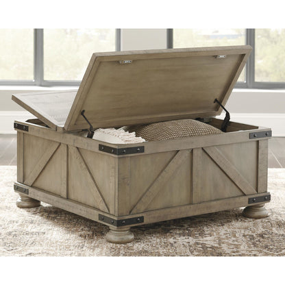 Aldwin Coffee Table - Gray