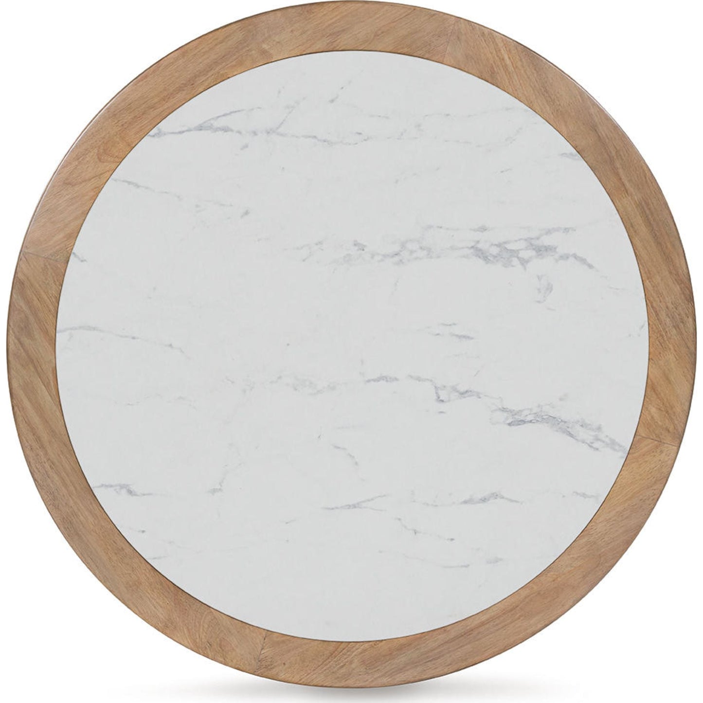 Camdill Coffee Table - Light Brown/White