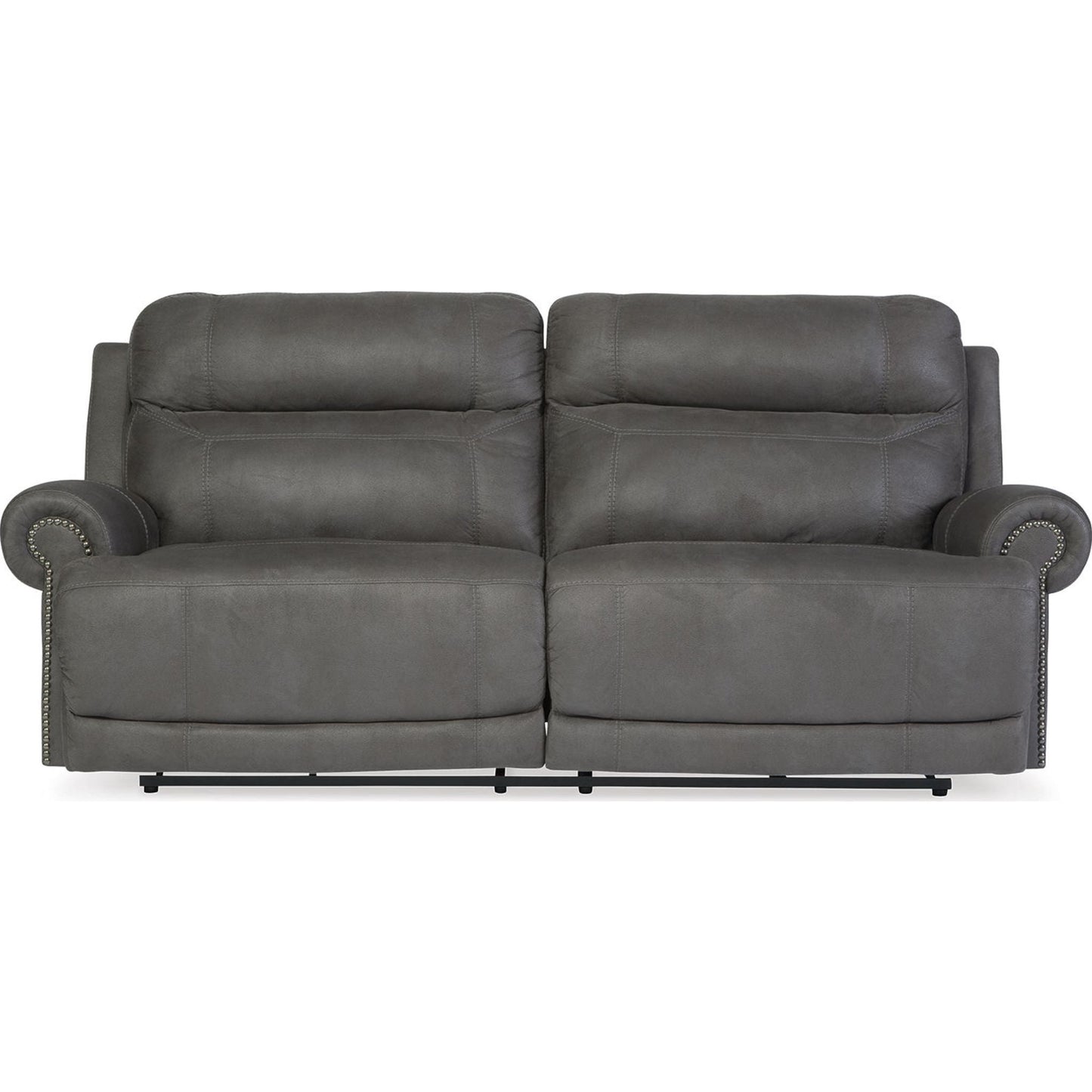 Austere Reclining Sofa - Gray