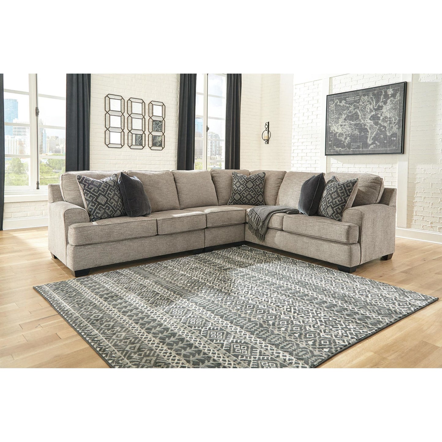 Bovarian 3 Piece Sectional