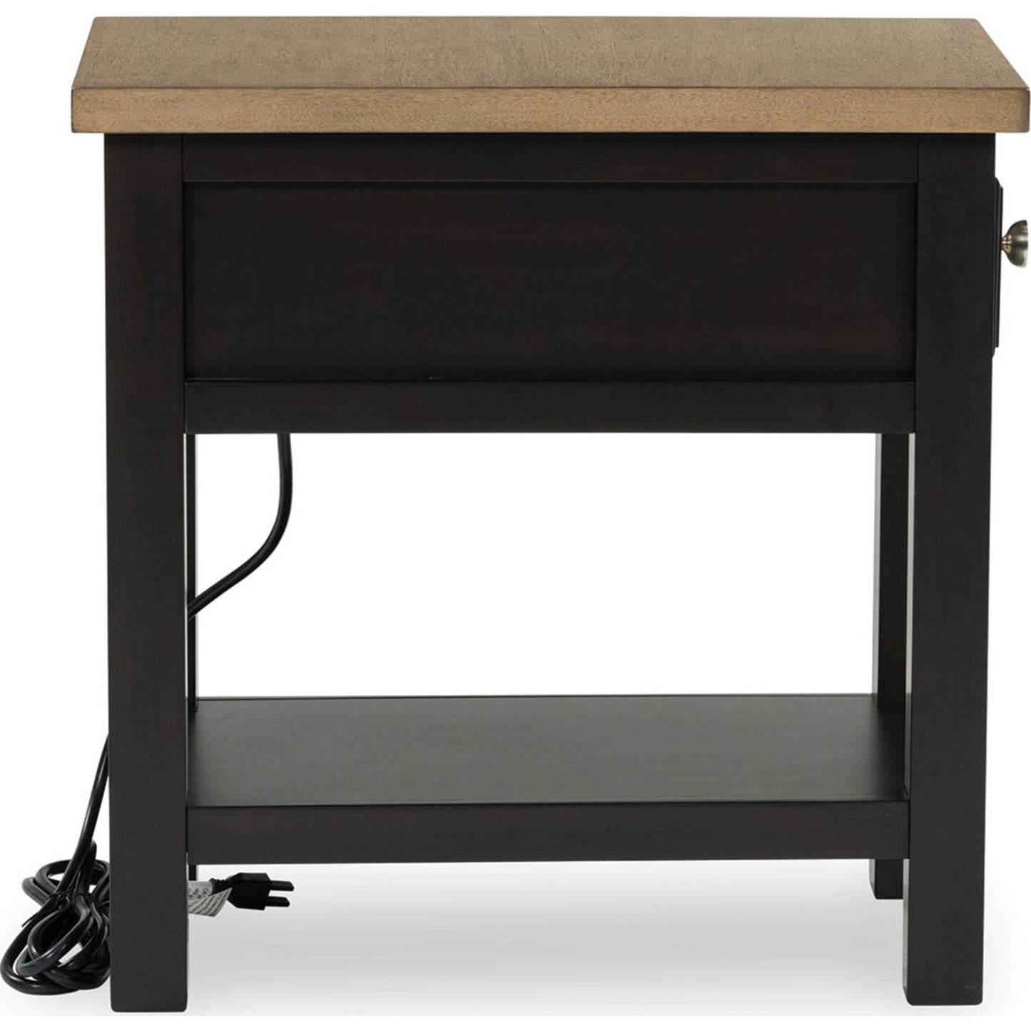 Drazmine Chairside End Table - Brown