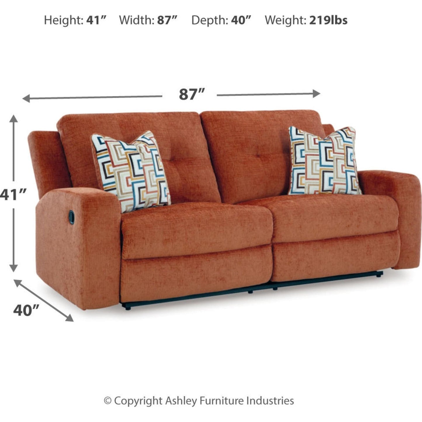 Danum Reclining Sofa