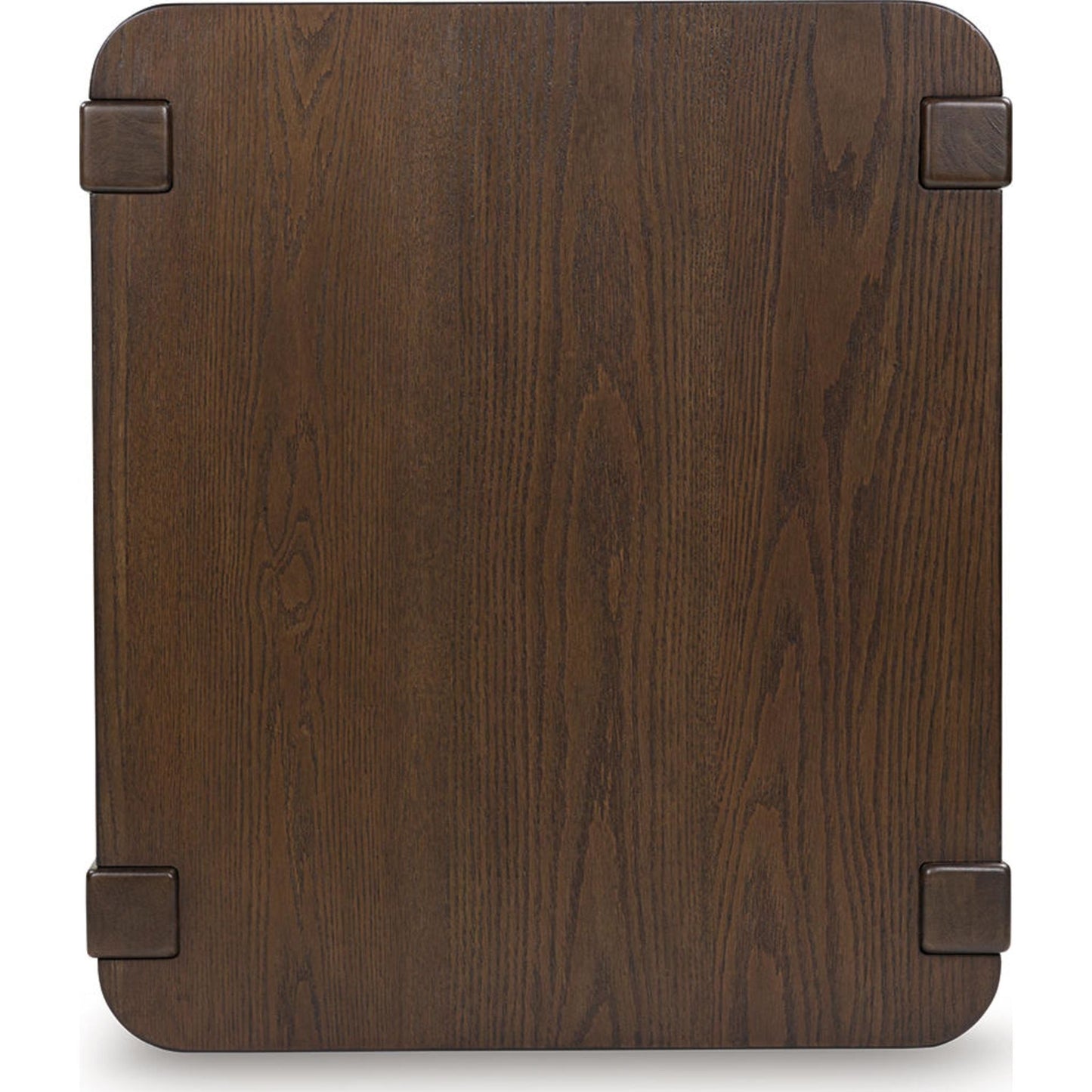 Breckington End Table - Dark Brown