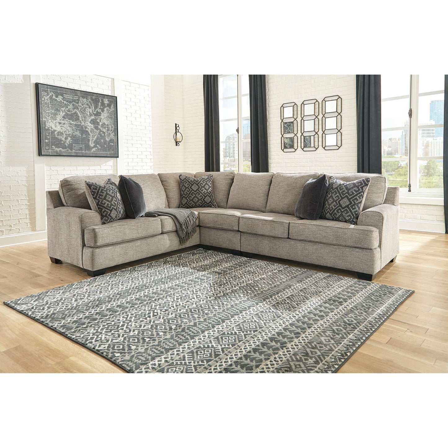 Bovarian 3 Piece Sectional