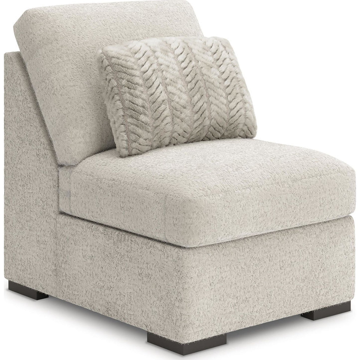 Cuddle Plush 8 Piece Modular Sectional with Ottomans - Arctic