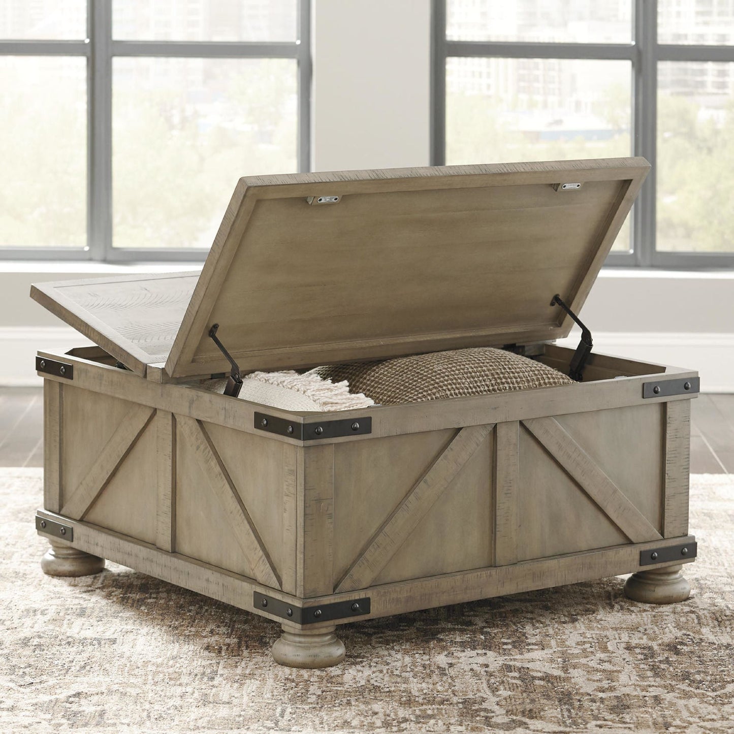Aldwin Coffee Table - Gray