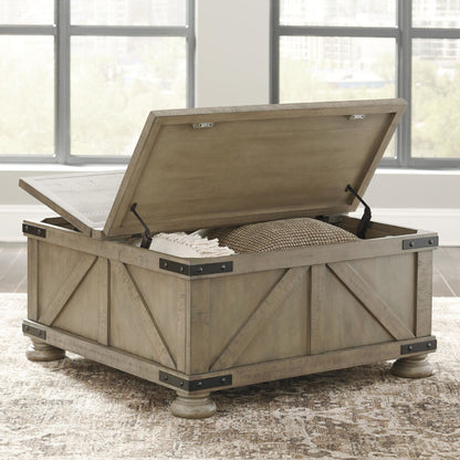 Aldwin Coffee Table - Gray