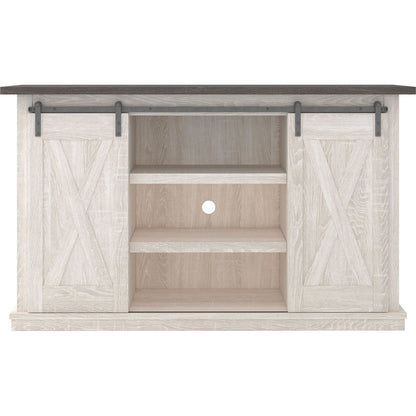 Dorrinson TV Stand - Two-tone