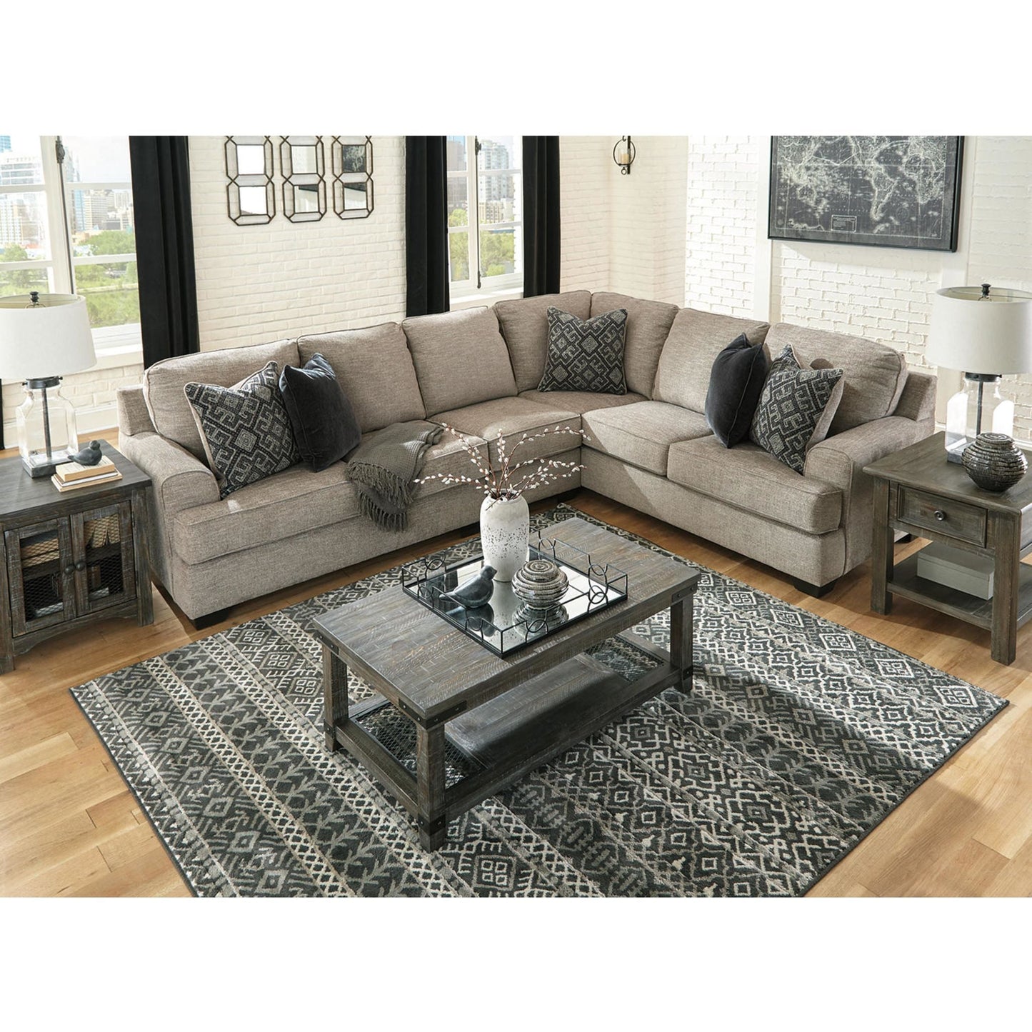 Bovarian 3 Piece Sectional