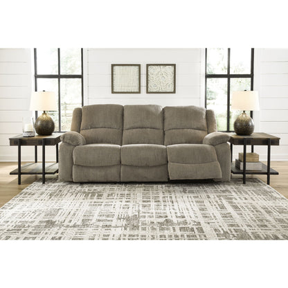 Draycoll Reclining Sofa - Pewter