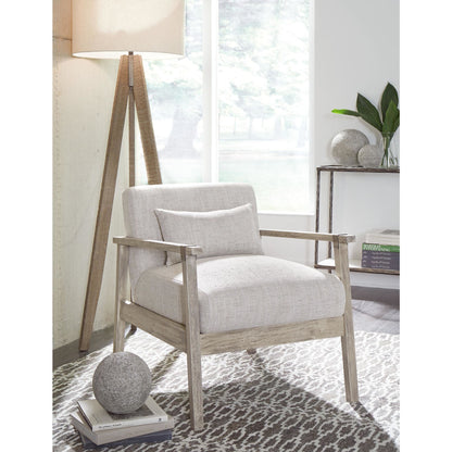 Dallenville Accent Chair - Platinum
