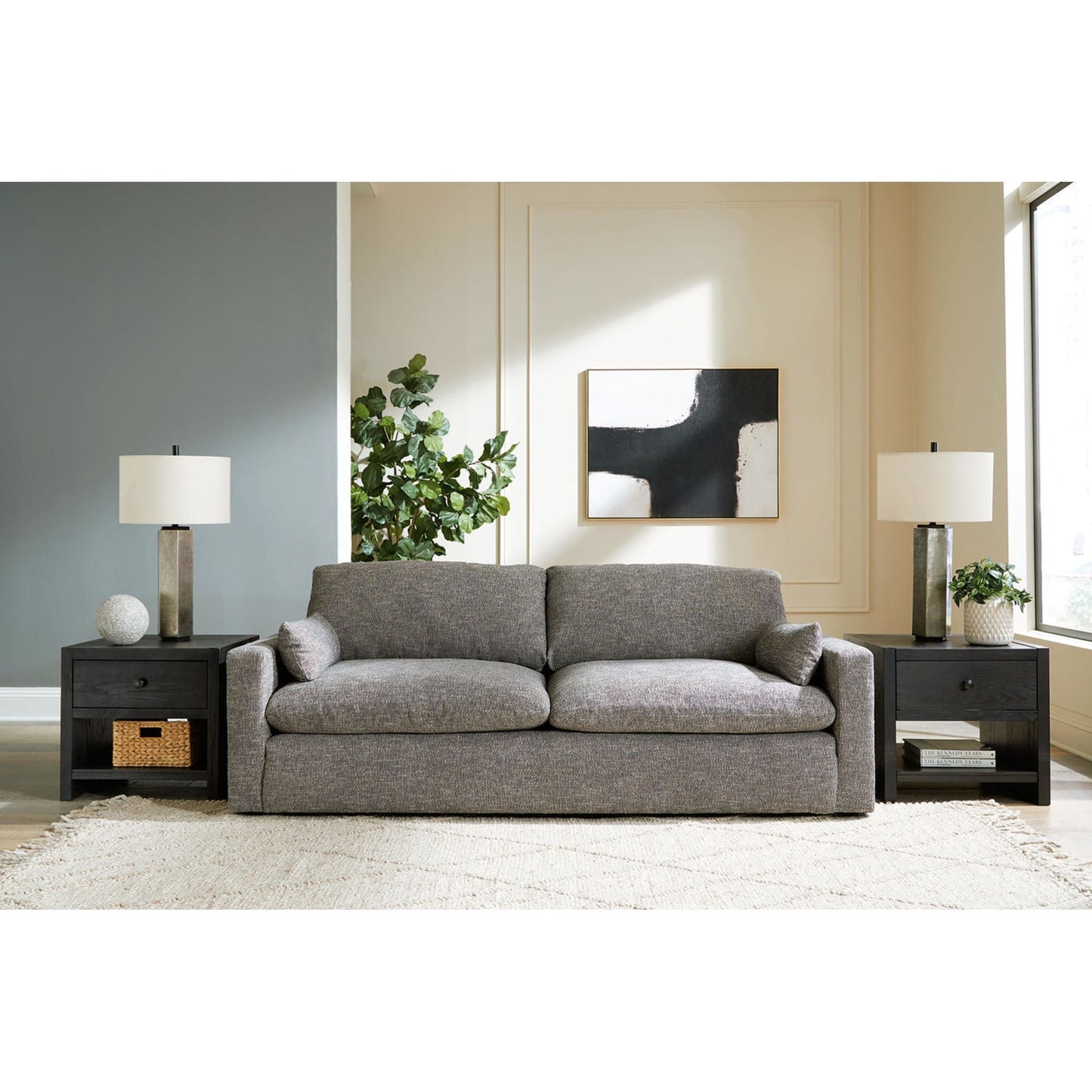 Dramatic Sofa - Granite