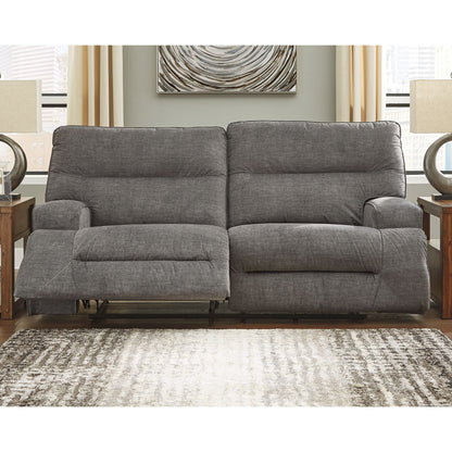 Coombs Reclining Sofa - Charcoal