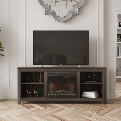 Brenna TV Stand with Fireplace