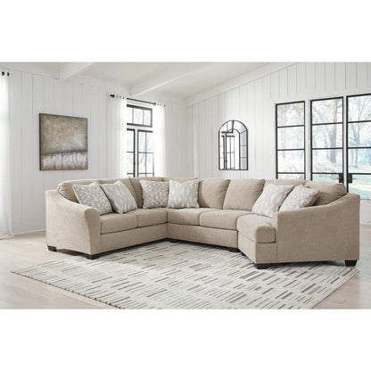 Brogan Bay 3 Piece Sectional with Cuddler