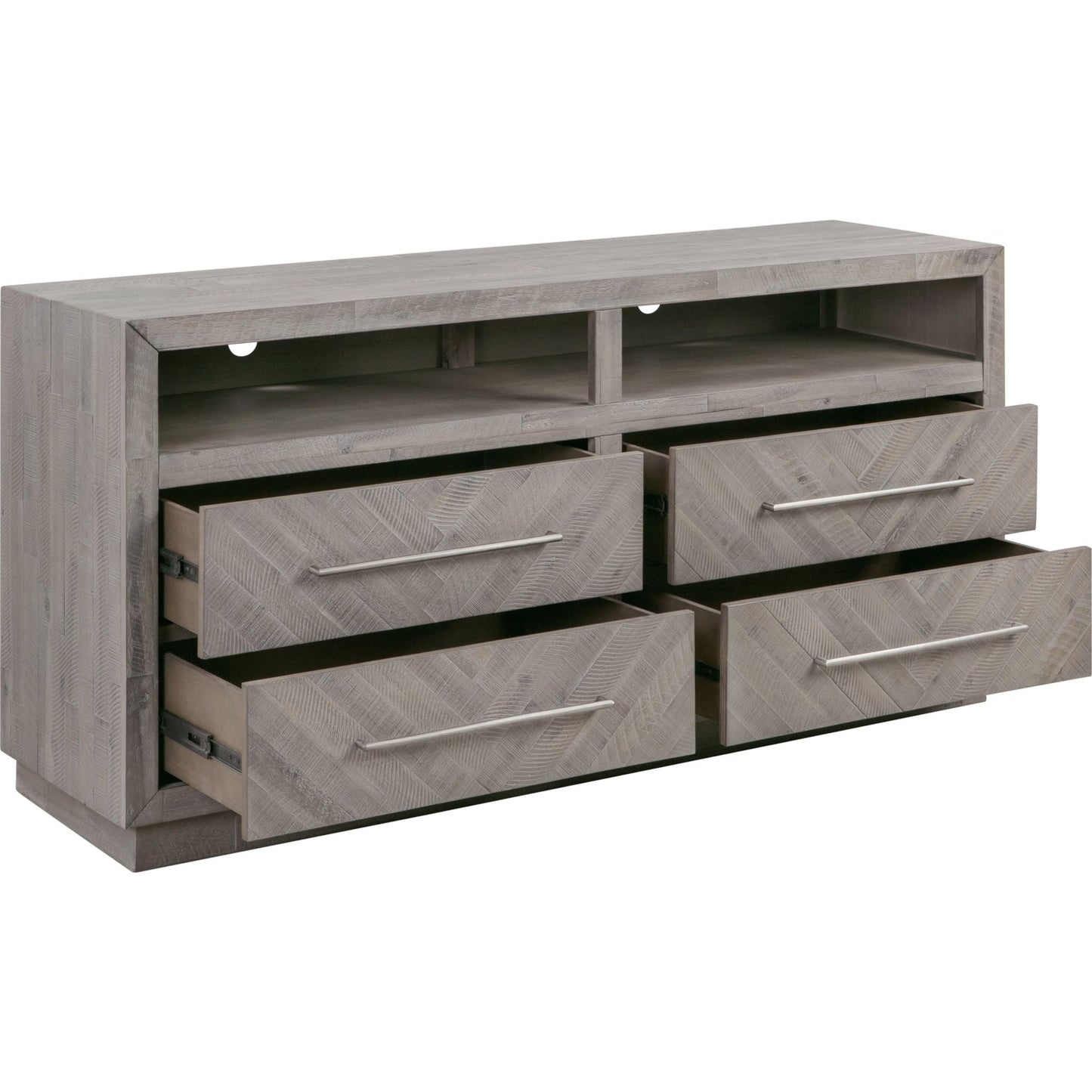 Alexandra Console - Rustic Latte