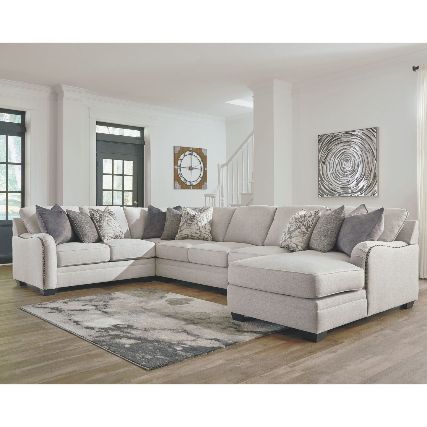 Dellara 5 Piece Sectional with Chaise
