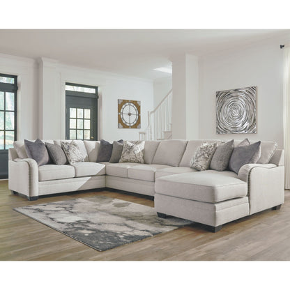 Dellara 5 Piece Sectional with Chaise