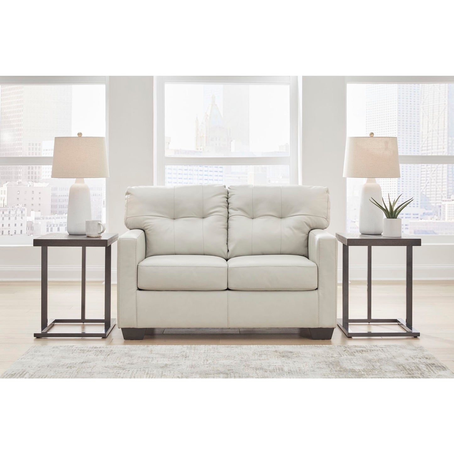 Belziani Loveseat - Coconut