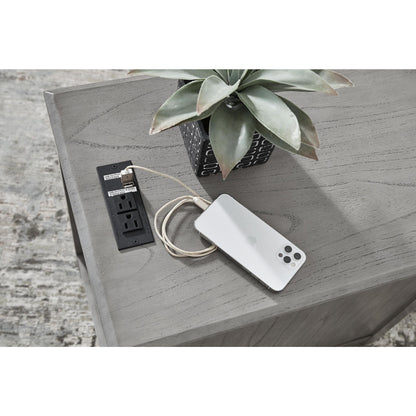 Devonsted Chair Side End Table - Gray