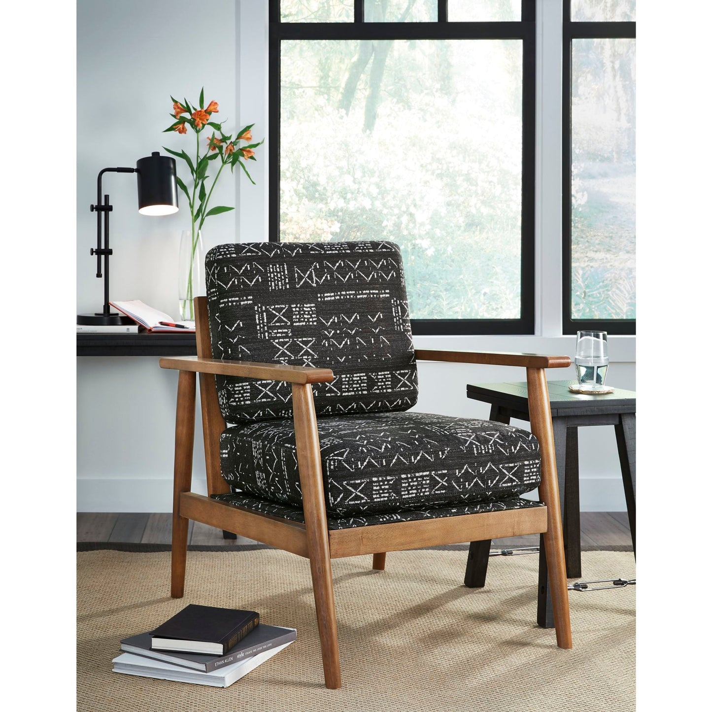 Bevyn Accent Chair - Charcoal